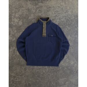 Vintage 90s Polo Ralph Lauren Quarter Snap Sweatshirt USA